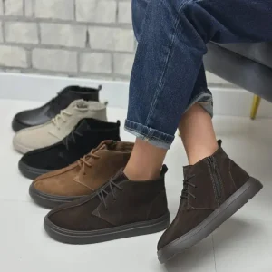 Ankle Boots Suede Or Leather Comfortable Demi Season