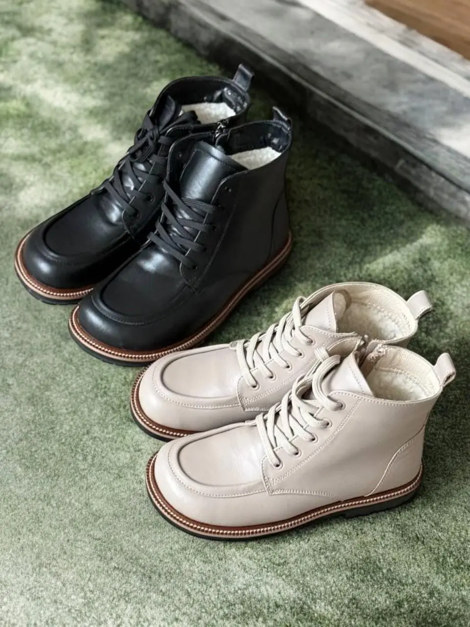 Women S Leather Winter Boots Handmade Anatomical Ankle